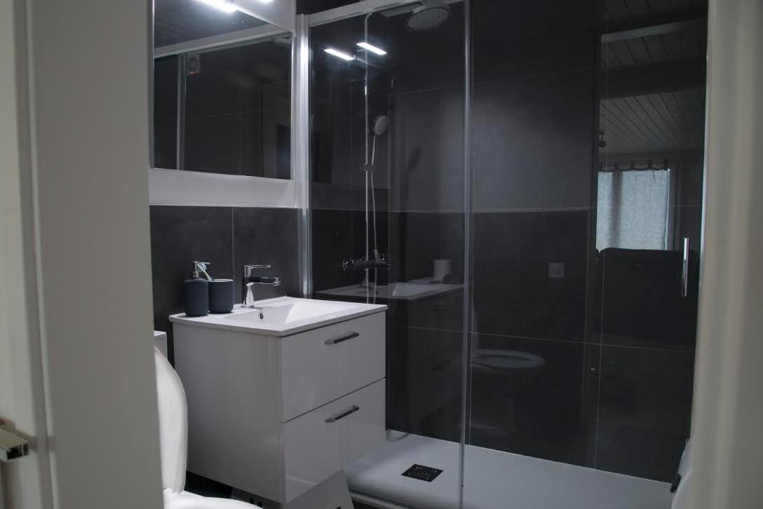 Modern Charme Studio In Chalet Villa Ponto Valentino Kültér fotó