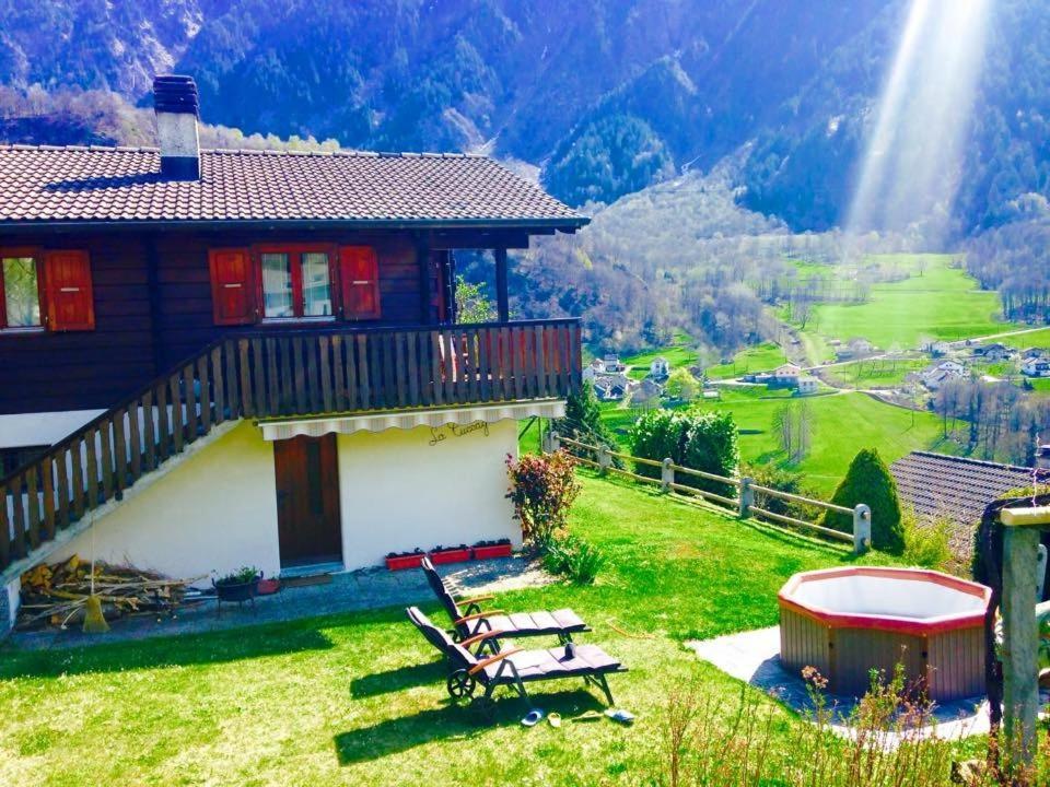 Modern Charme Studio In Chalet Villa Ponto Valentino Kültér fotó