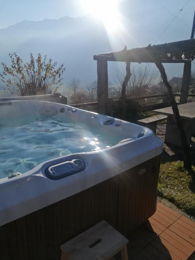 Modern Charme Studio In Chalet Villa Ponto Valentino Kültér fotó